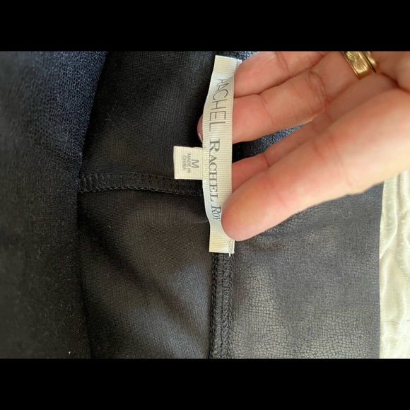 Leather Look Tights/Pants-Rachel Roy -M - Picture 6 of 6